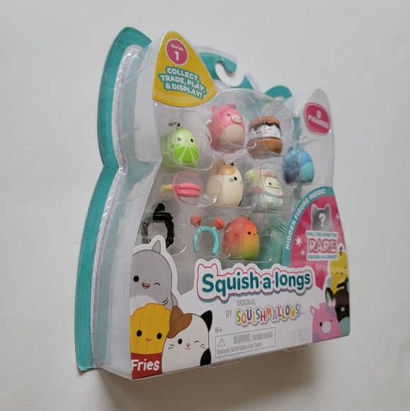 New! Squish-a-longs Squishmallows rings and mini characters - Picture 11 of 13